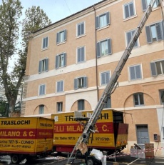Trasloco in centro Roma …P.za del Popolo